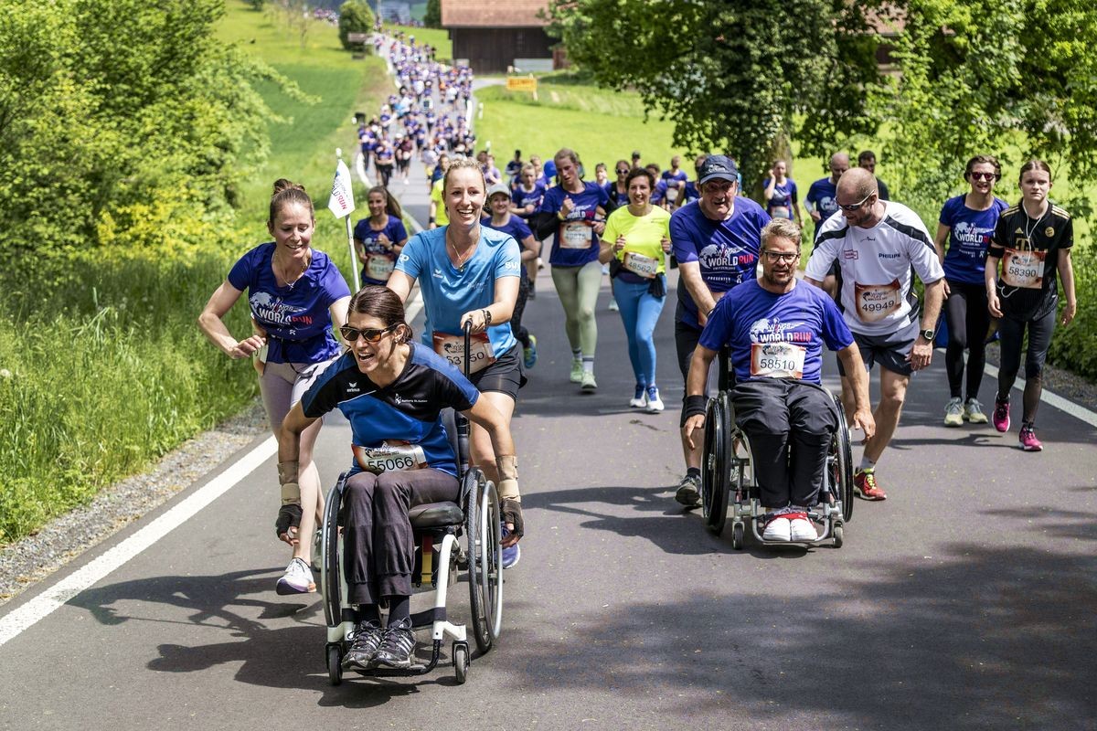 Fotos Wings for Life World Run Zug