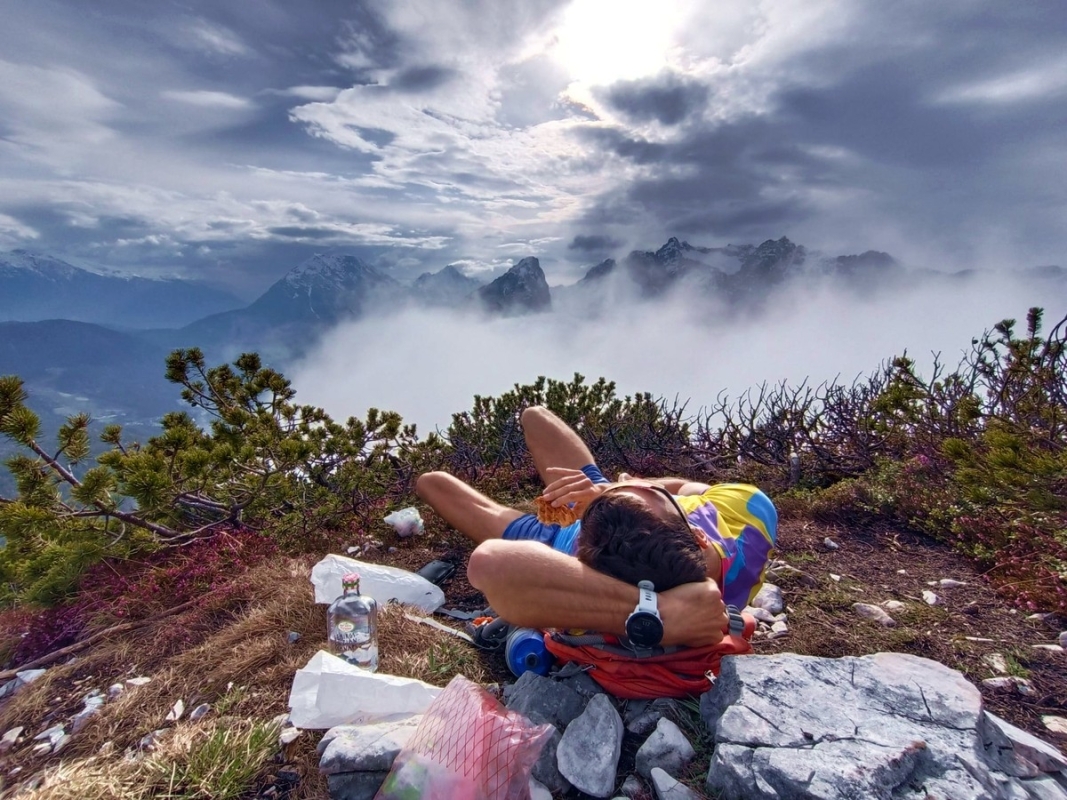 Weißlehnkopf 04 Gipefelpause Weißlehnkopf 04 Gipefelpause