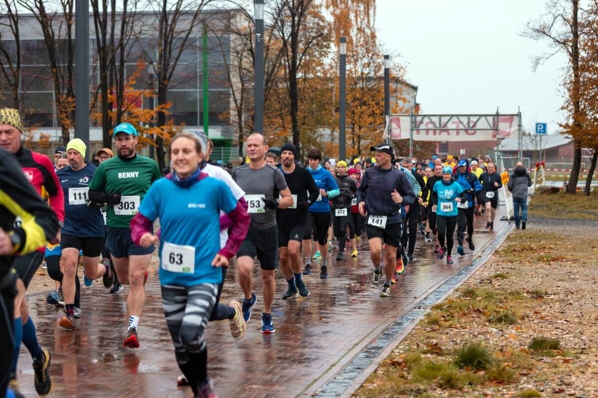 Rurbrückenlauf 2023 Start, Foto: © Veranstalter Rurbrückenlauf 2023 Start, Foto: © Veranstalter