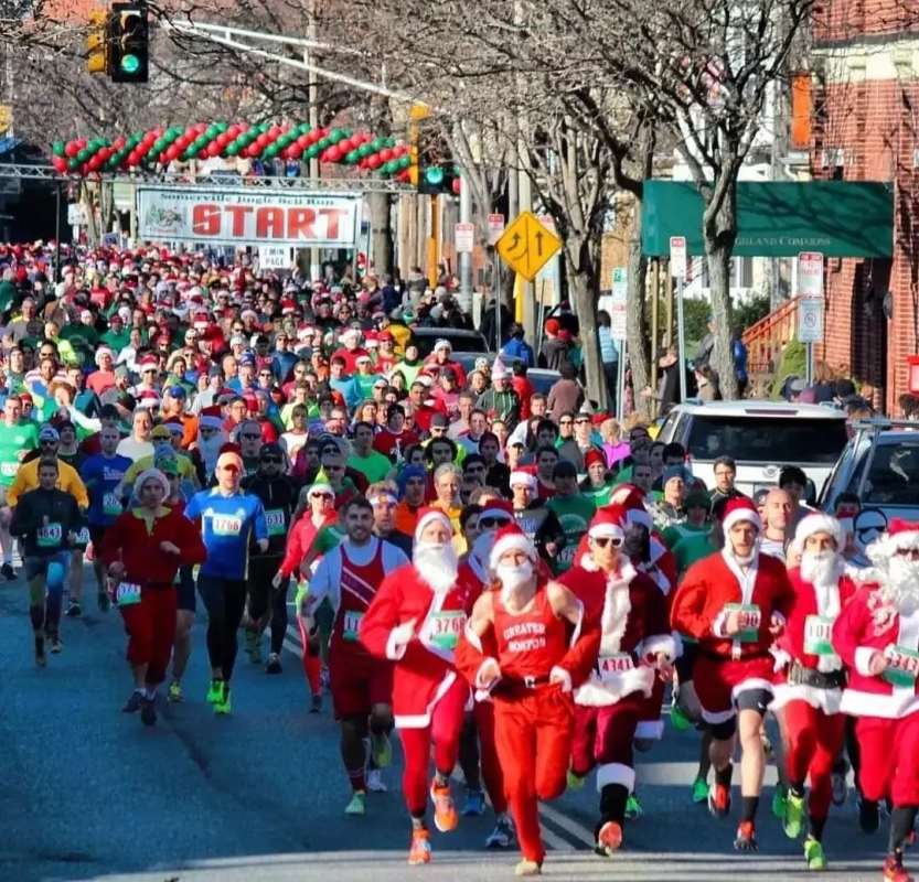 Somerville Jingle Bell 5k Run, Foto: Veranstalter Somerville Jingle Bell 5k Run, Foto: Veranstalter