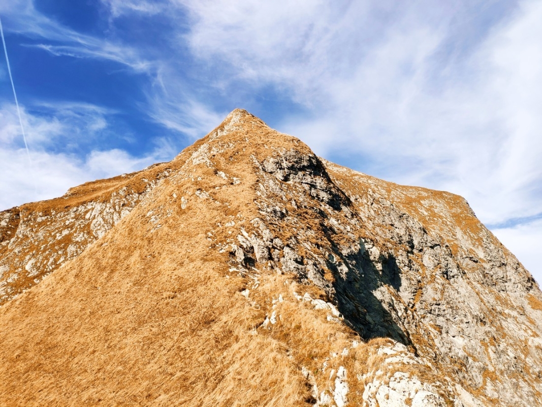 Höfats 05: Nun über anspruchsvolleres Gelände zum Gipfel Höfats 05: Nun über anspruchsvolleres Gelände zum Gipfel