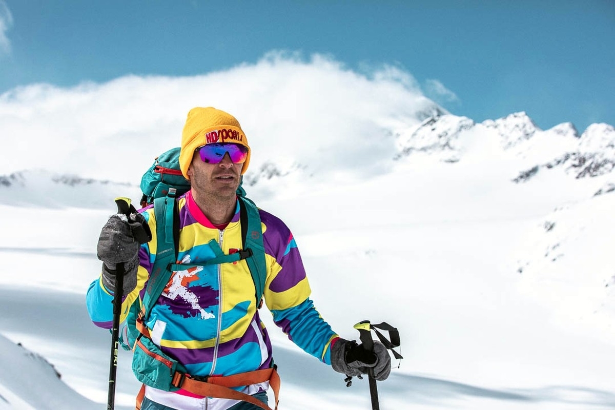 Skitour Linker Fernerkogel 06: Im Aufstieg Skitour Linker Fernerkogel 06: Im Aufstieg