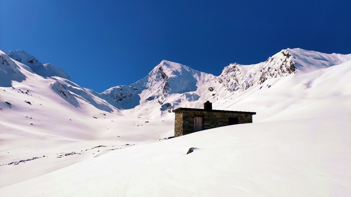 Essener Spitze Skitour 07: Der Granantenkogel im Blick Essener Spitze Skitour 07: Der Granantenkogel im Blick