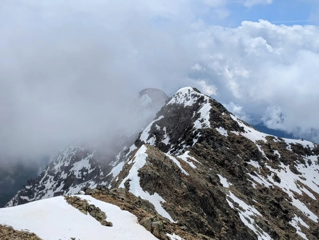 Wanderung Cima Mattaciul 31: Panorama kurz vor dem Gipfel. Wanderung Cima Mattaciul 31: Panorama kurz vor dem Gipfel.