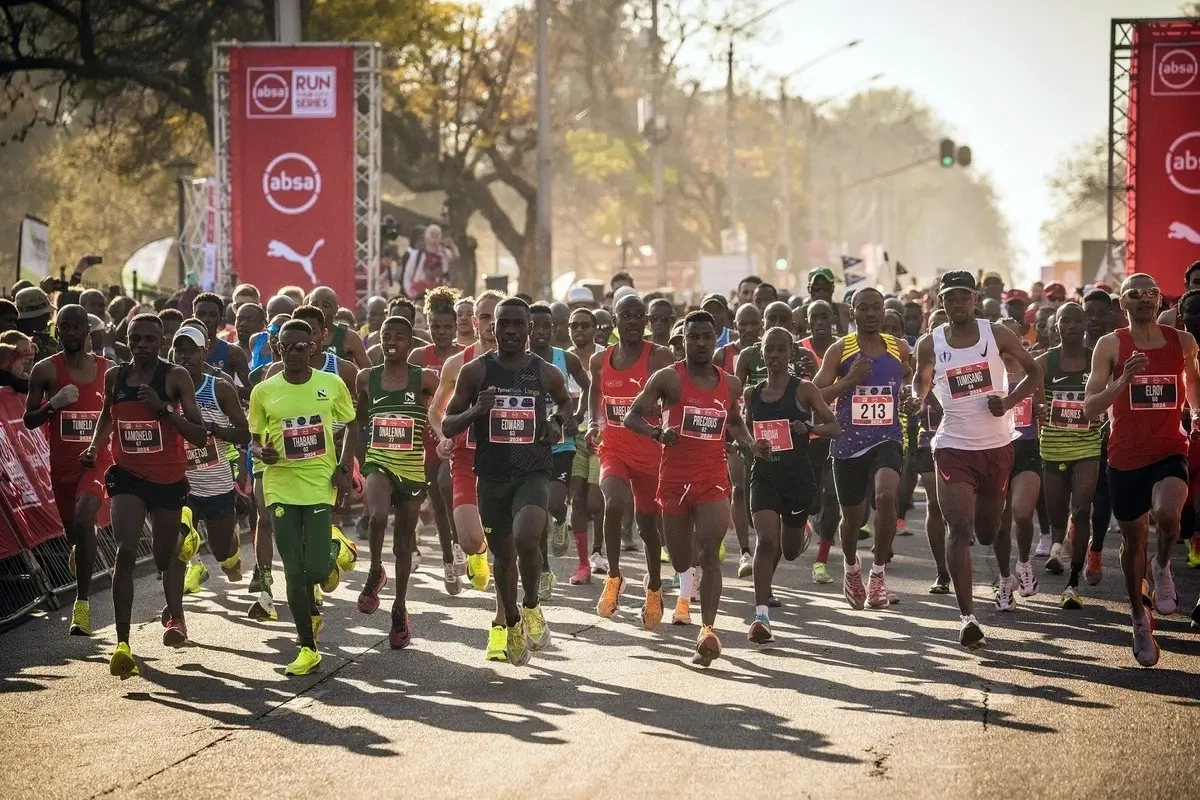 Absa Run Your City Tshwane Start 2024 (Foto: Tobias Ginsberg) Absa Run Your City Tshwane Start 2024 (Foto: Tobias Ginsberg)