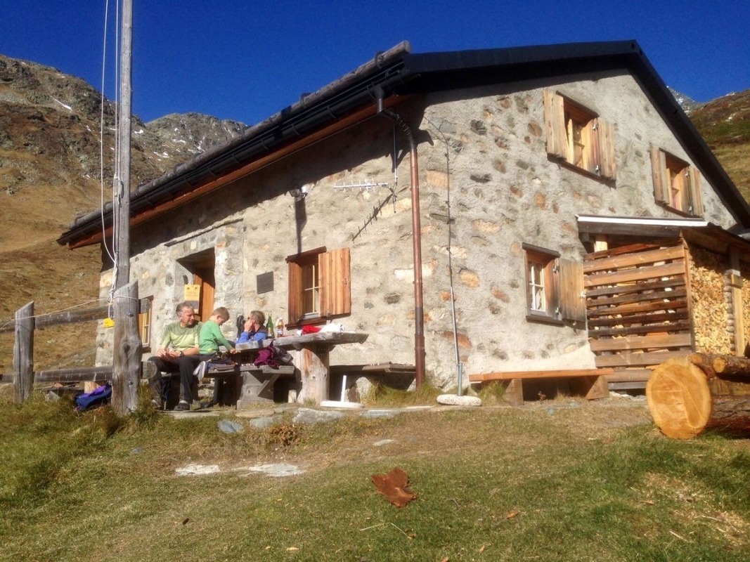 Chamanna dal Linard, Foto von Sepp Erni Chamanna dal Linard, Foto von Sepp Erni