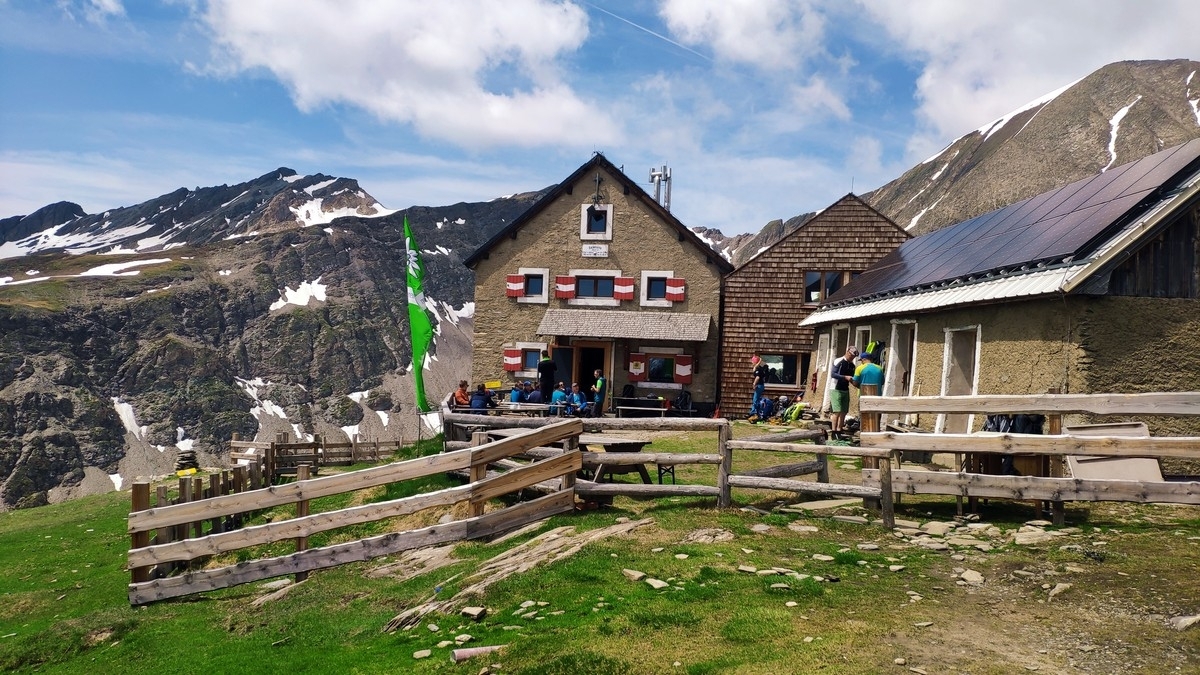 Salmhütte im Sommer 2023 Salmhütte im Sommer 2023