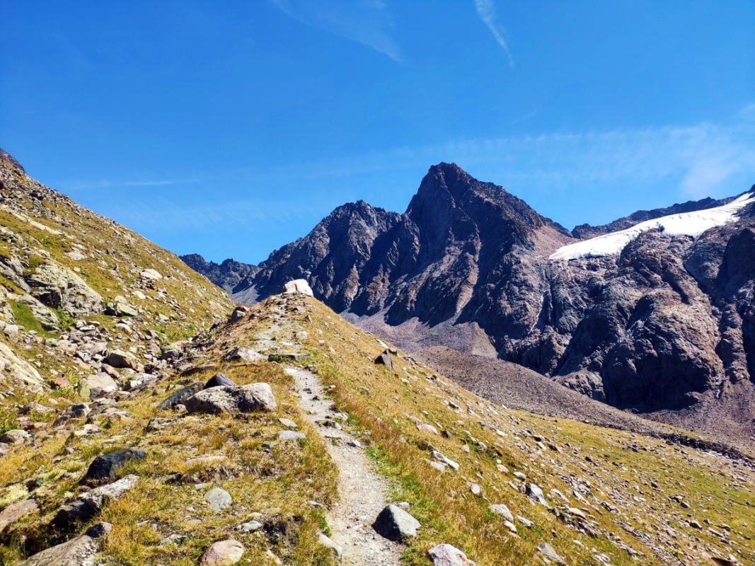 Nördliche Wildgratspitze rechts Nördliche Wildgratspitze rechts