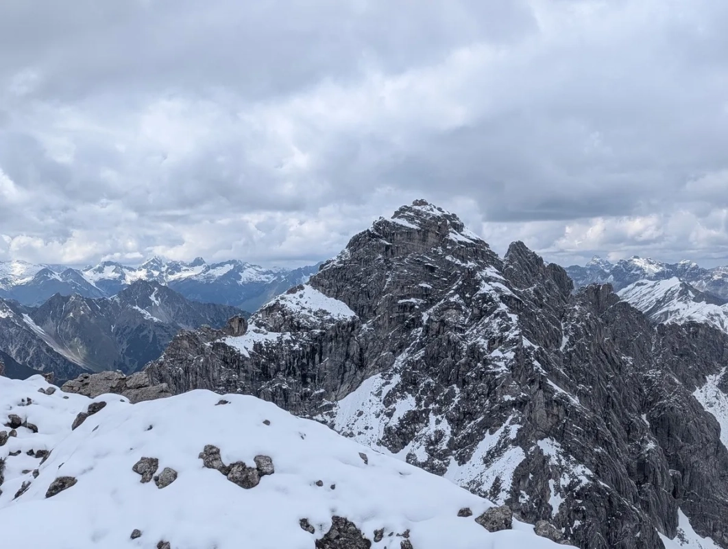 Bockkarspitze im Mai 2025 Bockkarspitze im Mai 2025
