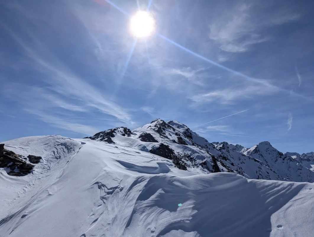 Skitour Roter Kogel 07: Gipfelkamm Skitour Roter Kogel 07: Gipfelkamm