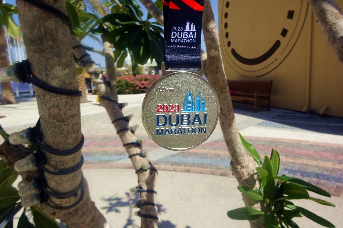 Dubai Marathon 2023 Medaille, Foto 28 Dubai Marathon 2023 Medaille, Foto 28