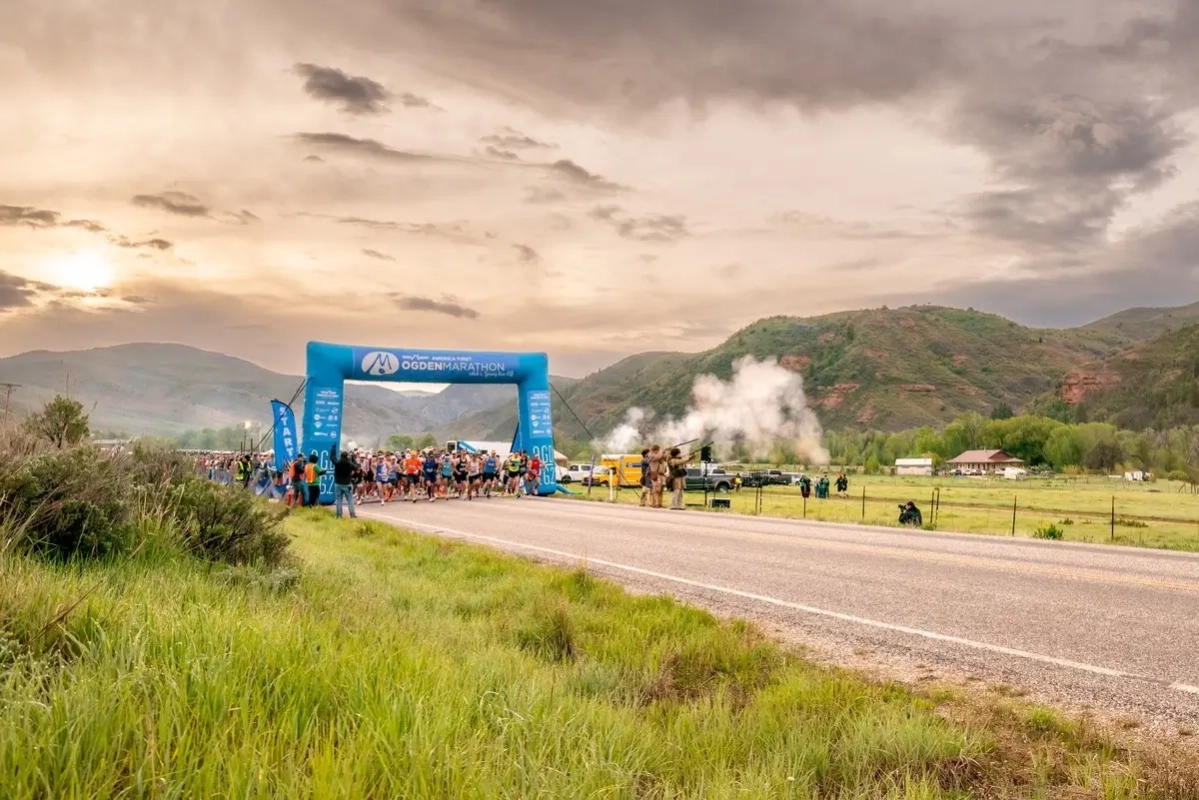 Start zum Ogden Marathon 2025 (Foto: © Goal Foundation) Start zum Ogden Marathon 2025 (Foto: © Goal Foundation)