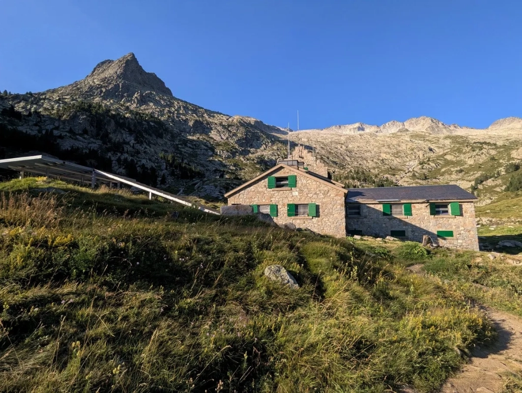 Refugio de la Renclusa im Sommer 2025 Refugio de la Renclusa im Sommer 2025