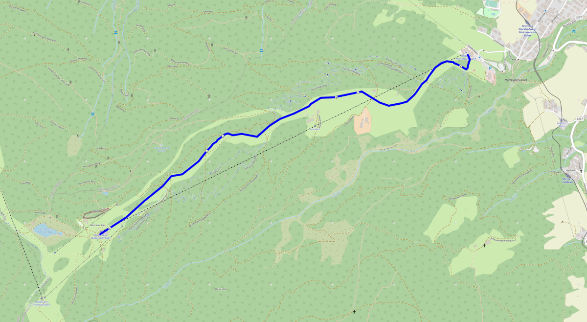 Muttereralm Skitour Muttereralm Skitour