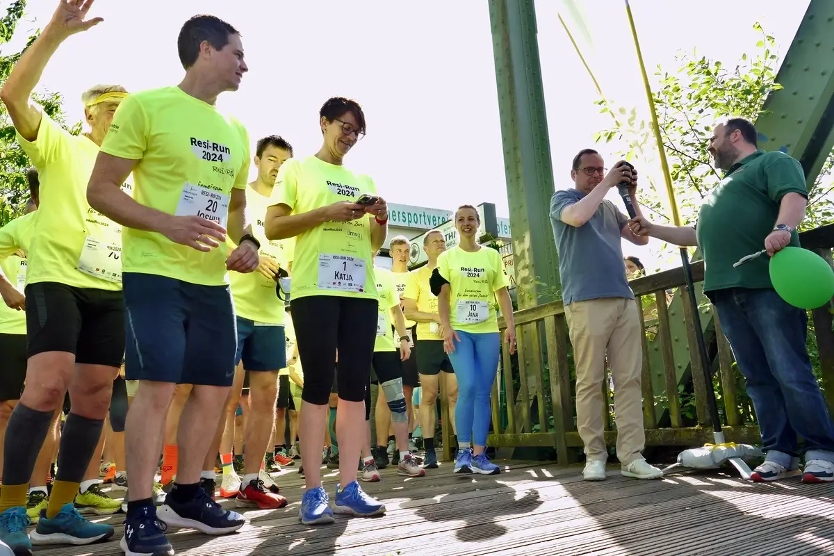 Start zum Resi Run 2024 Start zum Resi Run 2024