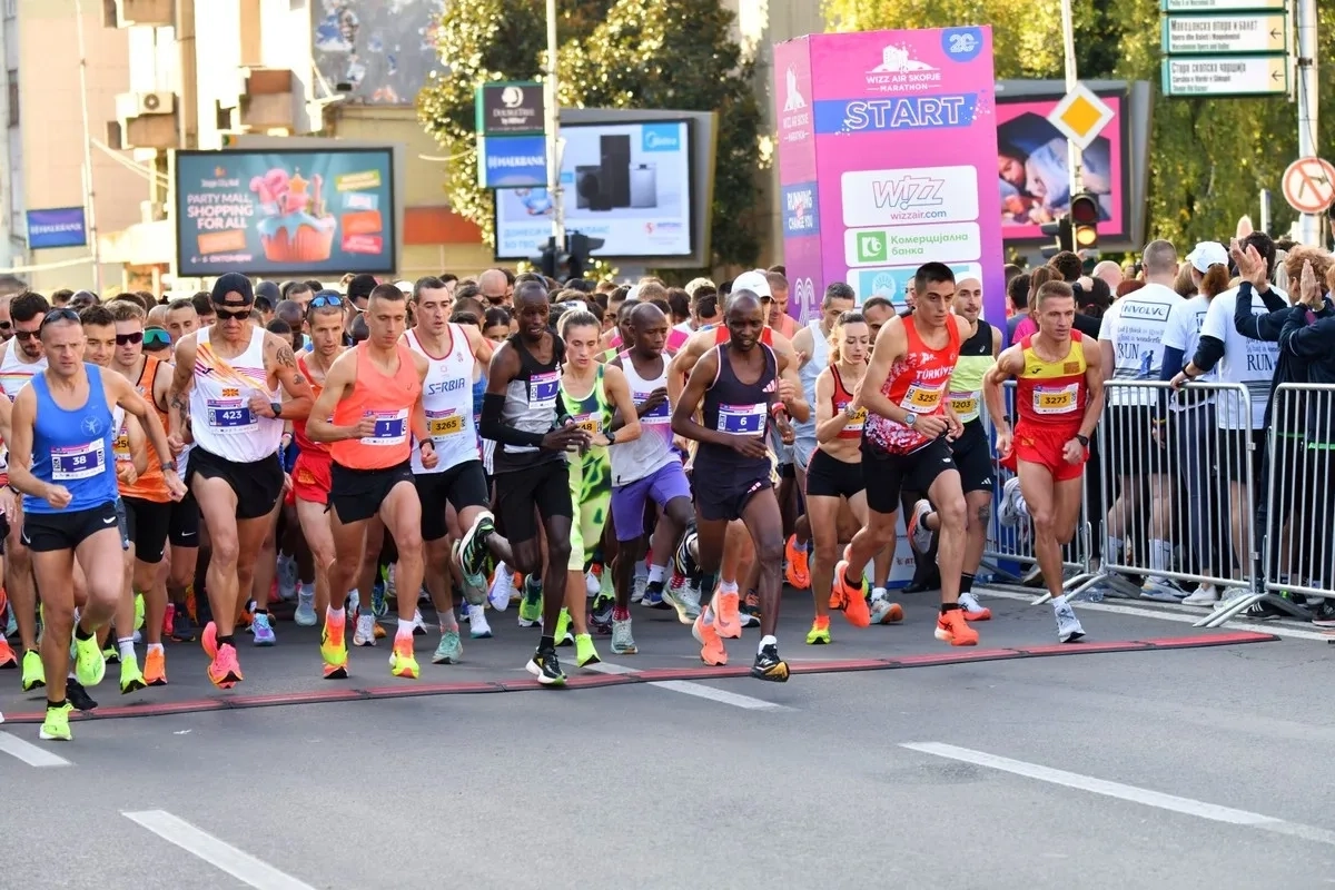 Skopje Marathon 2024 (Foto: © Veranstalter) Skopje Marathon 2024 (Foto: © Veranstalter)