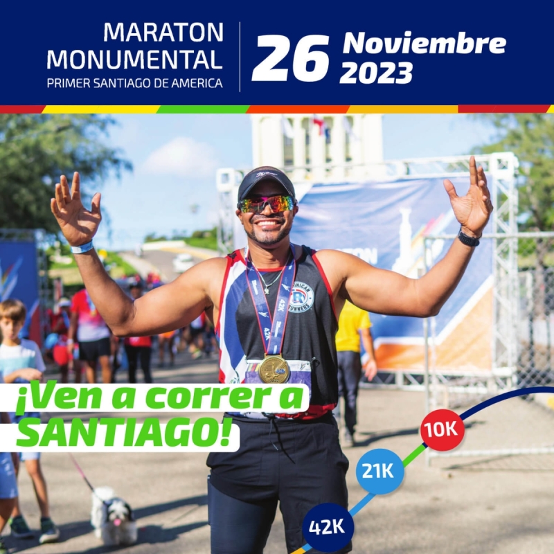 Maraton Monumental Santiago de America, Foto: Veranstalter Maraton Monumental Santiago de America, Foto: Veranstalter