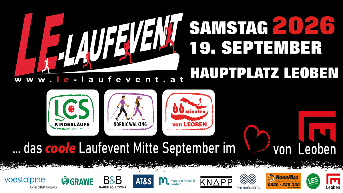 LE-Laufevent 2026 Banner LE-Laufevent 2026 Banner