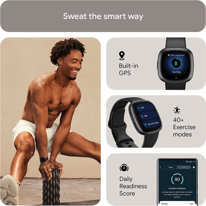 Fitbit Versa 4, Foto: Hersteller / Amazon Fitbit Versa 4, Foto: Hersteller / Amazon