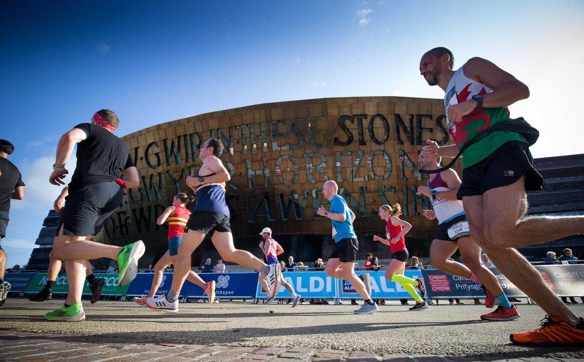 Cardiff Half Marathon, Foto: Run 4 Wales Cardiff Half Marathon, Foto: Run 4 Wales