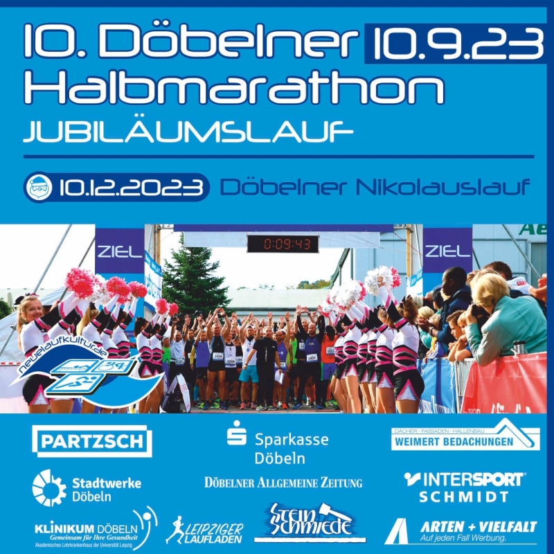 Döbelner Halbmarathon, Grafik: Veranstalter Döbelner Halbmarathon, Grafik: Veranstalter