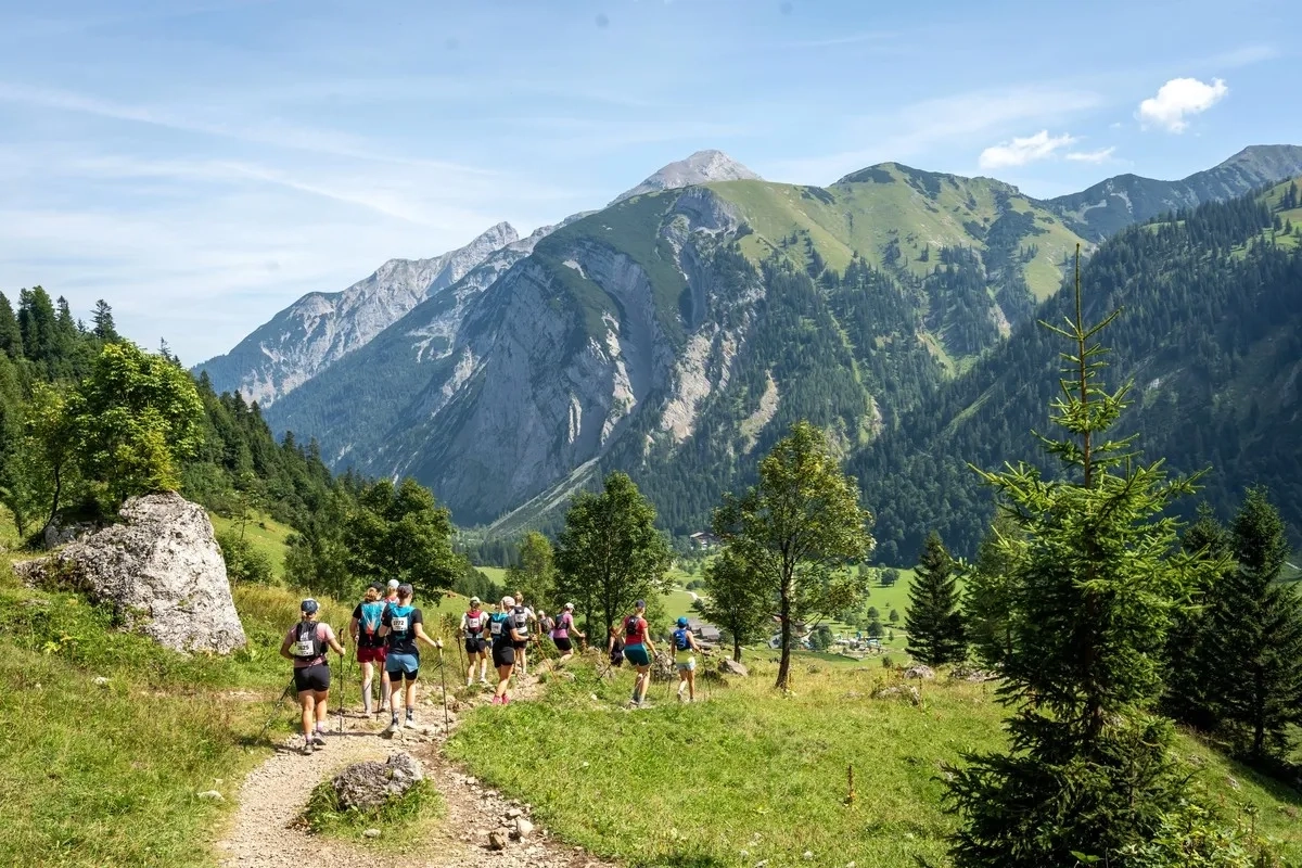Karwendelmarsch 2024: Die 52 km lange Strecke (Foto: © Karwendelmarsch) Karwendelmarsch 2024: Die 52 km lange Strecke (Foto: © Karwendelmarsch)
