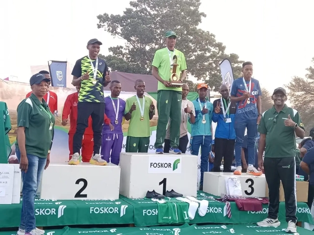 F21 Foskor Half-Marathon 2024: Lucky Mohale auf Rang 1 (Foto: © Foskor) F21 Foskor Half-Marathon 2024: Lucky Mohale auf Rang 1 (Foto: © Foskor)