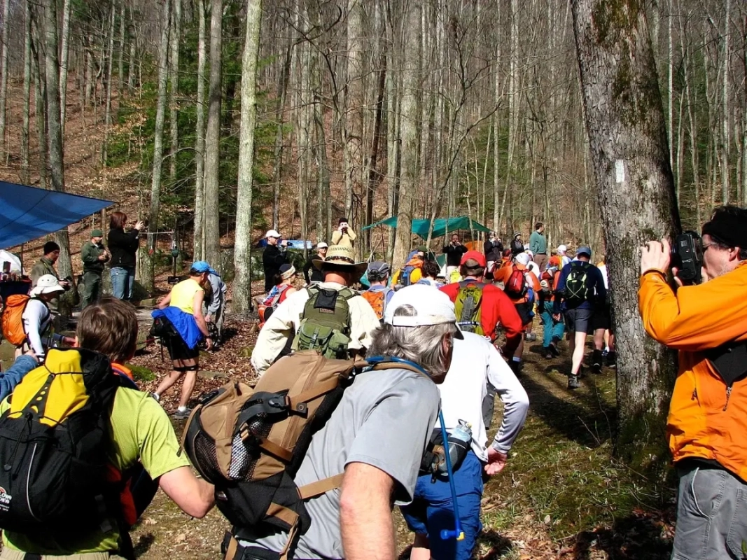 Barkley Marathons, Foto: © Michael Hodge, CC BY 2.0 Barkley Marathons, Foto: © Michael Hodge, CC BY 2.0