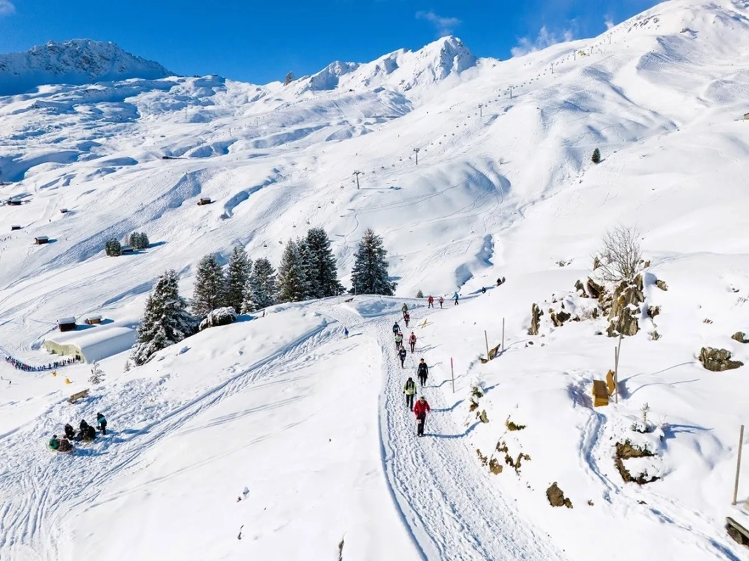 Swiss Snow Walk & Run Arosa 2025 (Foto: © Justin Gielen) Swiss Snow Walk & Run Arosa 2025 (Foto: © Justin Gielen)