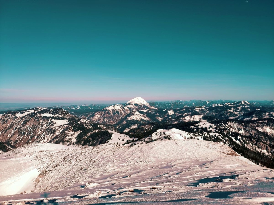 Blick vom Dürrenstein auf den Ötscher Blick vom Dürrenstein auf den Ötscher