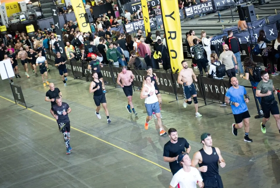 Hyrox Turin 2024. Foto: © Hyrox Italia Hyrox Turin 2024. Foto: © Hyrox Italia
