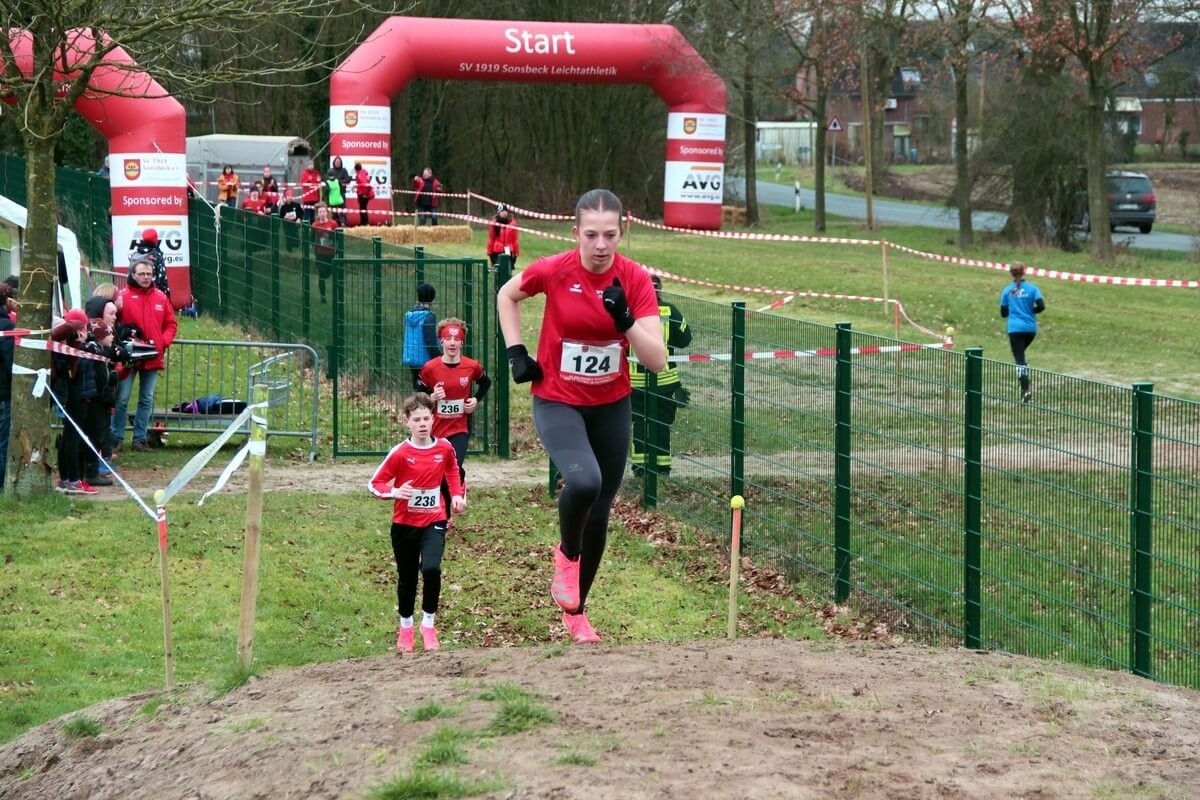 Sonsbecker Frühjahrscrosslauf 2023, Foto: © Veranstalter Sonsbecker Frühjahrscrosslauf 2023, Foto: © Veranstalter