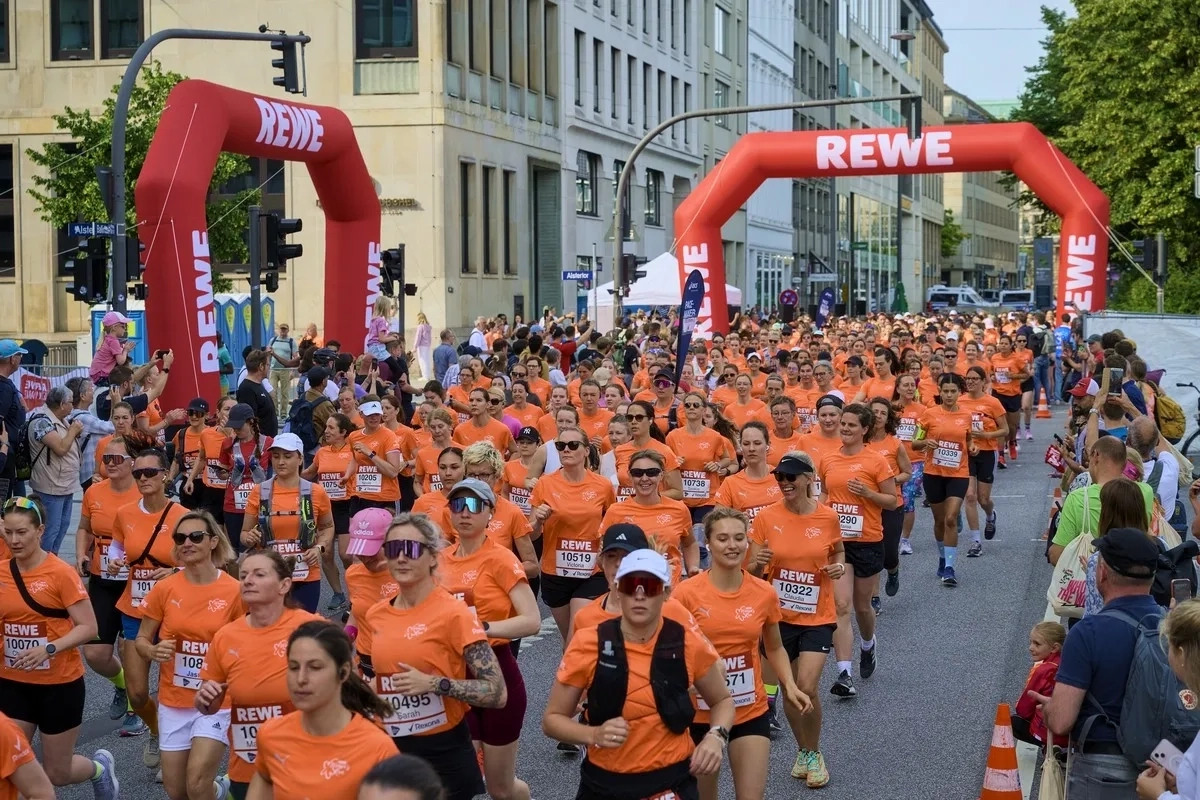 Start zum Women's Run Hamburg 2025 (Foto: © MHV) Start zum Women's Run Hamburg 2025 (Foto: © MHV)