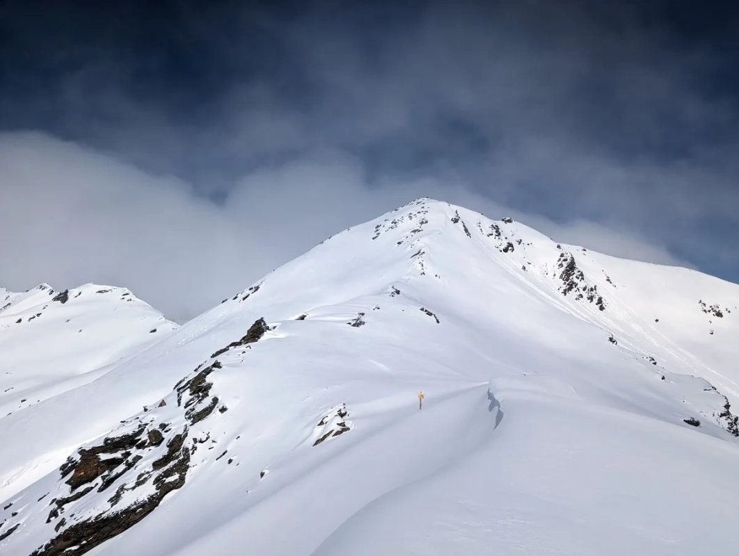 Finstertaler Schartenkogel im Winter 2024 Finstertaler Schartenkogel im Winter 2024