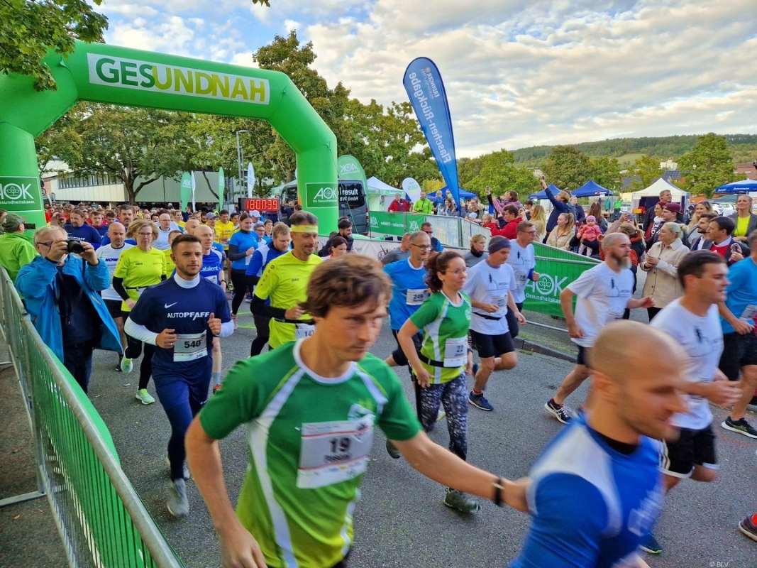 AOK Firmenlauf Mosbach, Foto: BLV AOK Firmenlauf Mosbach, Foto: BLV