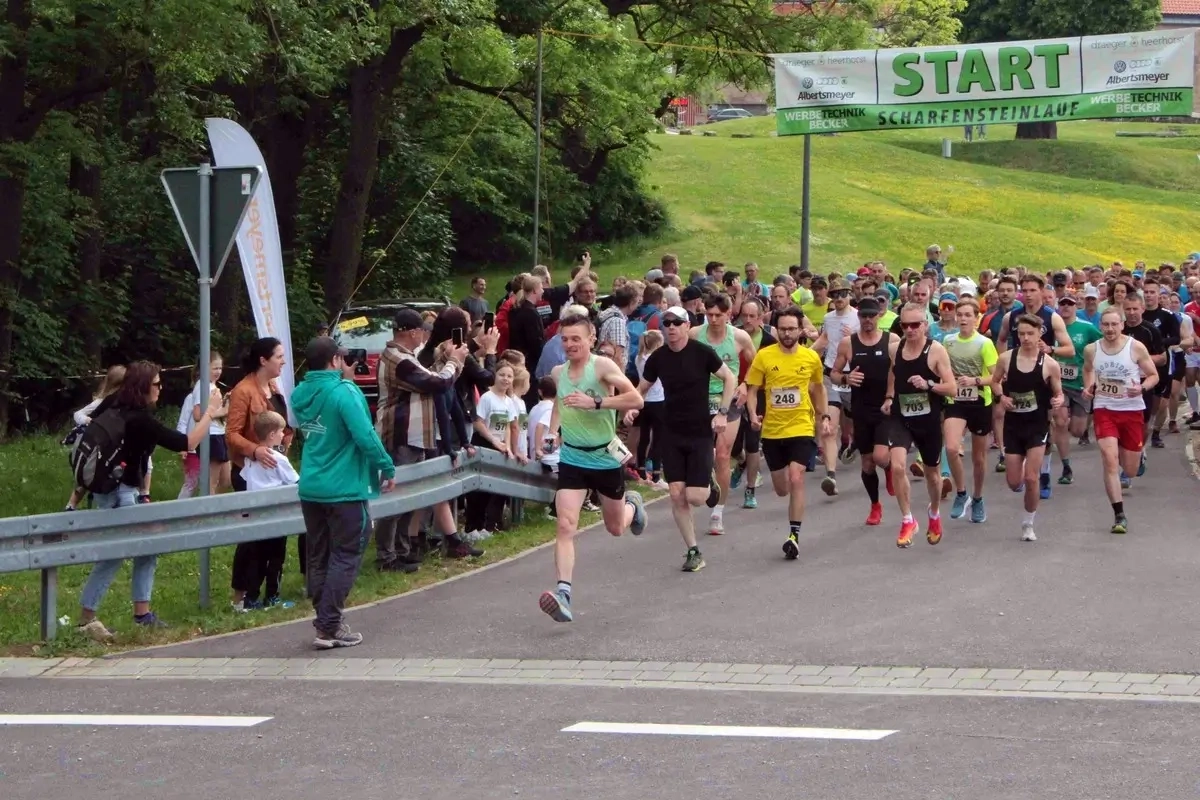 Scharfensteinlauf Start 2024 Scharfensteinlauf Start 2024