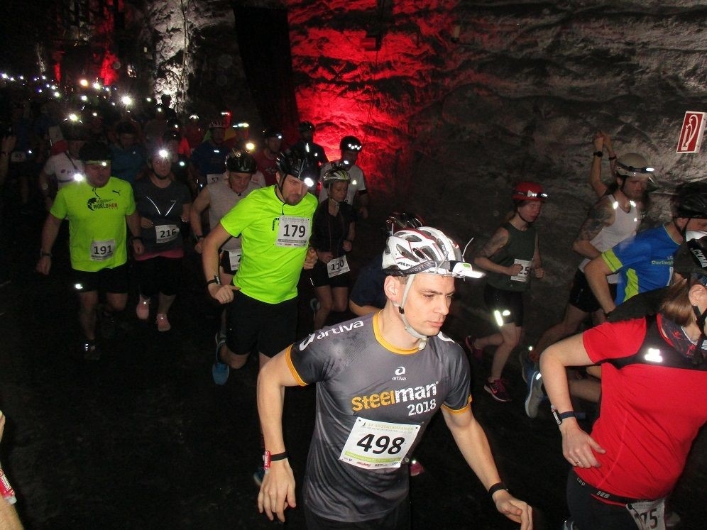 Merkerser Untertage Kristallmarathon, Foto: Herbert Orlinger Merkerser Untertage Kristallmarathon, Foto: Herbert Orlinger