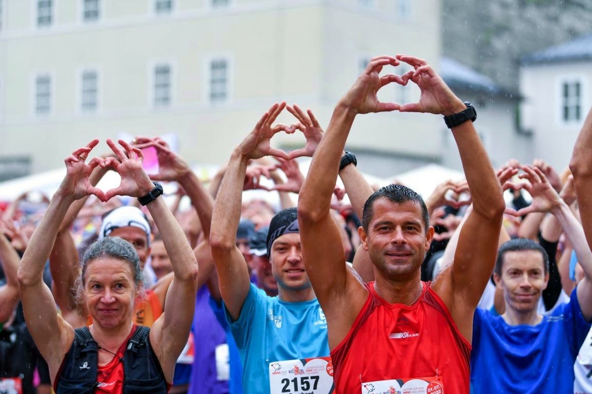 Herzlauf Salzburg 2022, Foto: Veranstalter Herzlauf Salzburg 2022, Foto: Veranstalter
