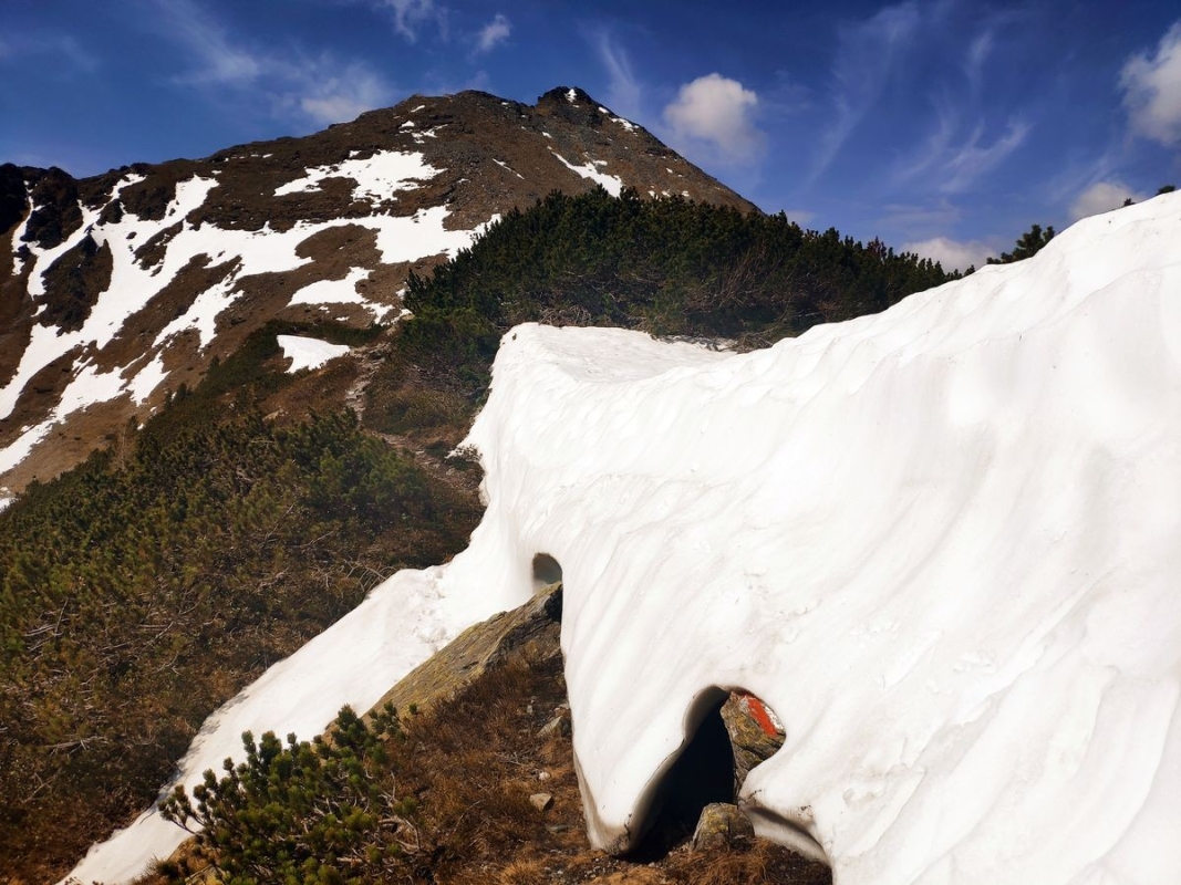 Grießkogel mittig, rechts dahinter der Geierhaupt Grießkogel mittig, rechts dahinter der Geierhaupt