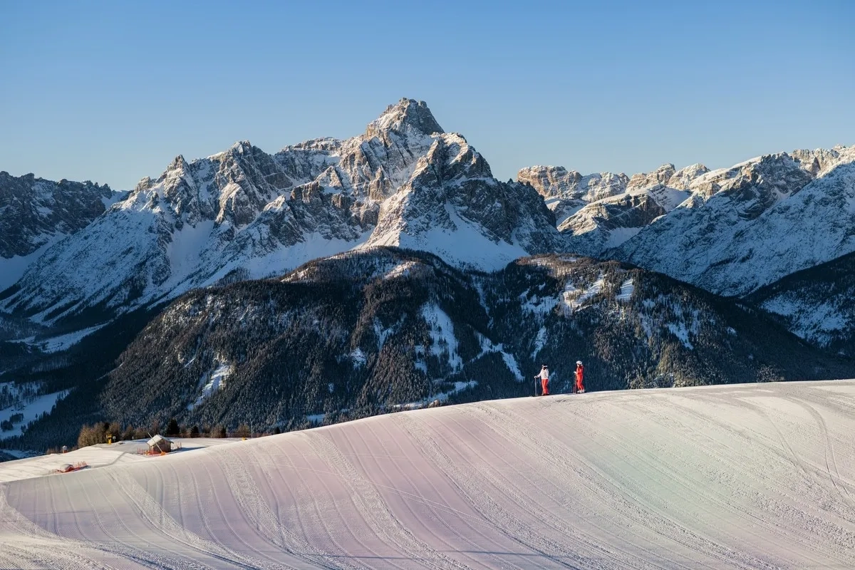 Skiurlaub und Skifahren in den 3 Zinnen Dolomiten (Foto: © wisthaler.com) Skiurlaub und Skifahren in den 3 Zinnen Dolomiten (Foto: © wisthaler.com)