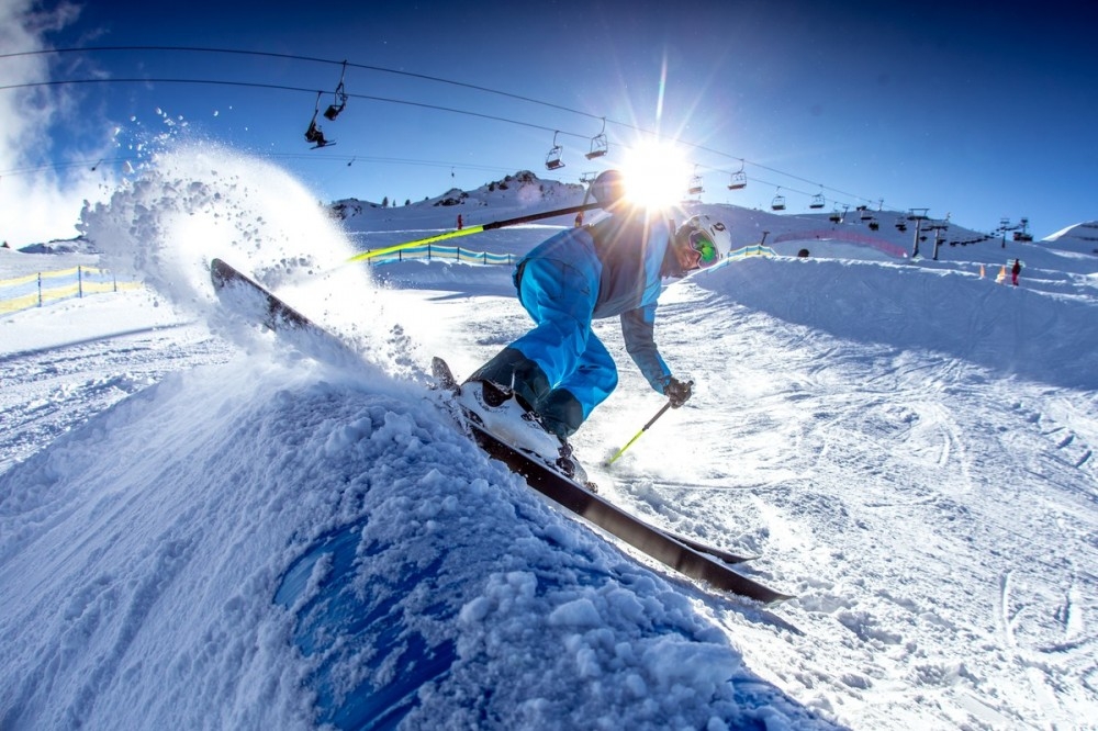 Skifahren im Skigebiet Spieljoch, Foto (C) www.andifrank.com Skifahren im Skigebiet Spieljoch, Foto (C) www.andifrank.com