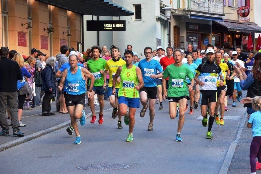 Abendlauf Wengen Logo Abendlauf Wengen Logo