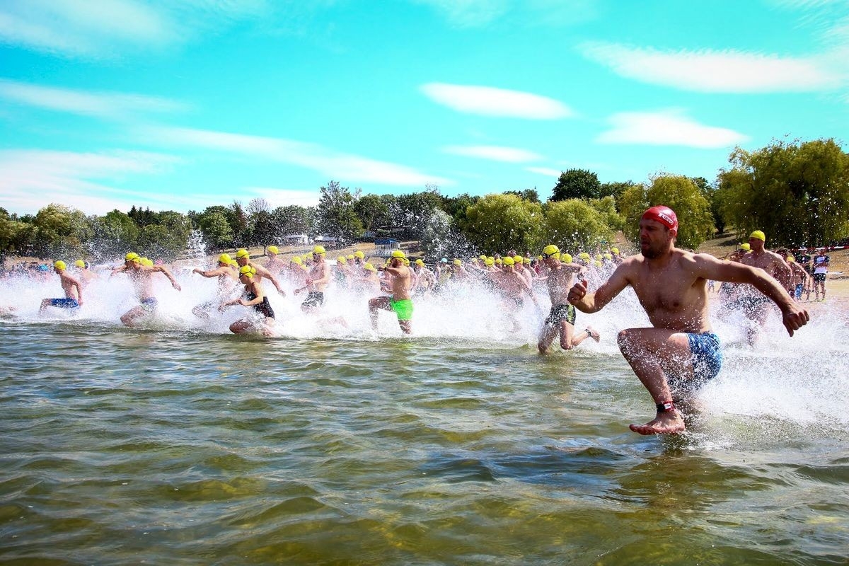 Mitteldeutscher Firmenteam Triathlon , Foto: Veranstalter Mitteldeutscher Firmenteam Triathlon , Foto: Veranstalter