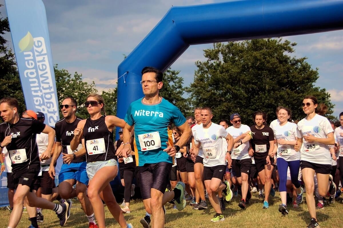 Firmenlauf Ratingen 2023 Start. Foto: © Veranstalter Firmenlauf Ratingen 2023 Start. Foto: © Veranstalter