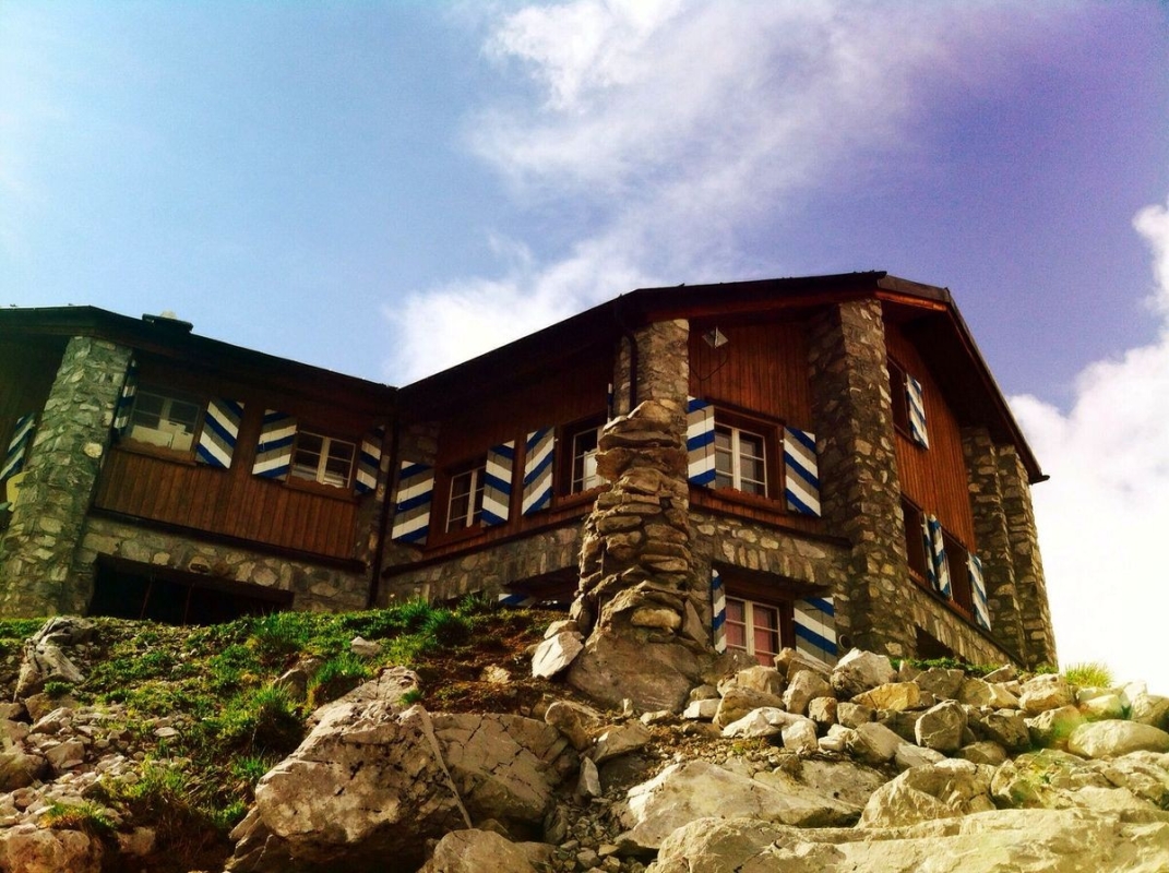 Carschinahütte, Foto vom Hüttenwart Carschinahütte, Foto vom Hüttenwart