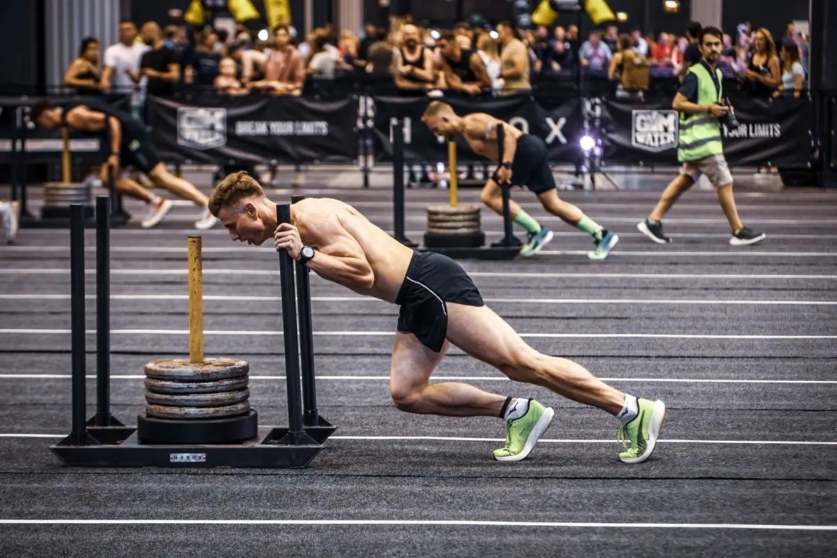 Hyrox Gdansk 2024 (Foto: © Hyrox Poland) Hyrox Gdansk 2024 (Foto: © Hyrox Poland)