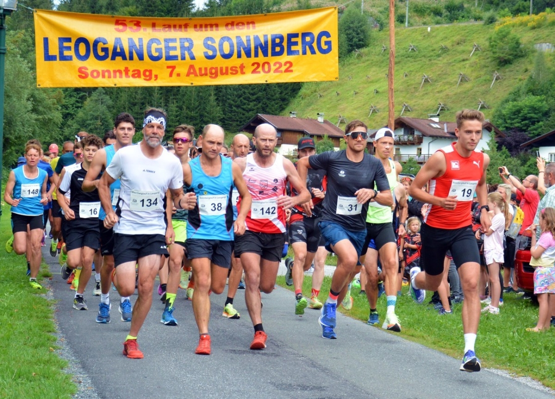 Lauf um den Leoganger Sonnberg 2022, Foto: Veranstalter Lauf um den Leoganger Sonnberg 2022, Foto: Veranstalter