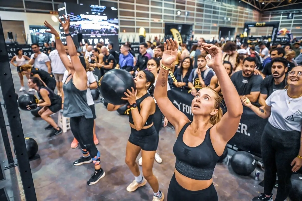 HYROX Valencia 2024 (Foto: © Sportograf) HYROX Valencia 2024 (Foto: © Sportograf)