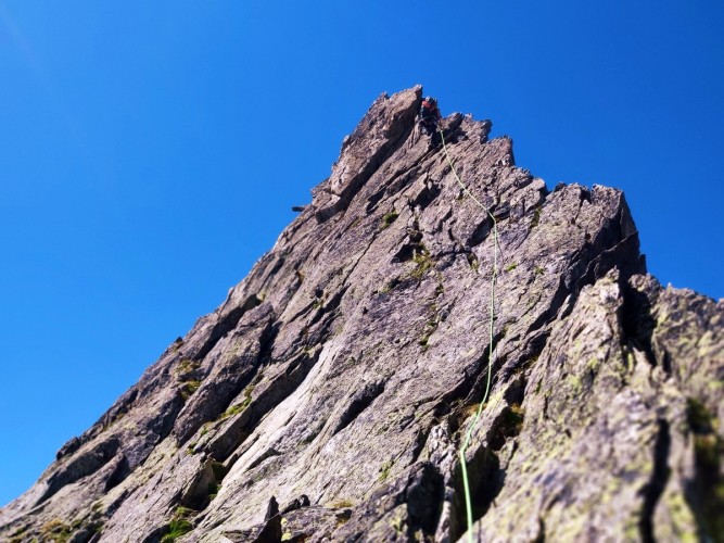 Wilde Leck 33: Klettern am Ostgrat