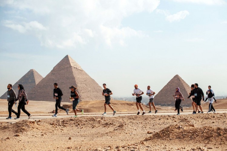 Pyramids Half Marathon Kairo, Foto: The TriFactory